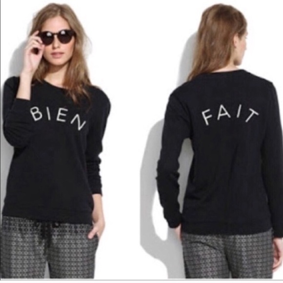 Madewell Tops - Madewell Bien Fait sweatshirt
